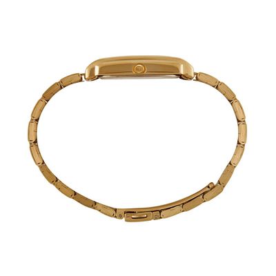 Relogio Mondaine Feminino Ref: 32959lpmvde1 Retangular Espelhado Dourado