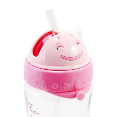 Kit Lancheira Térmica, Pote Marmita 400ml E Garrafa 460ml Infantil Piccolino Rosa