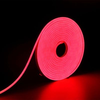 Kit 5 Metros Fita De Led Neon Taschibra 8w/m Ip65 220v Cores Vermelha