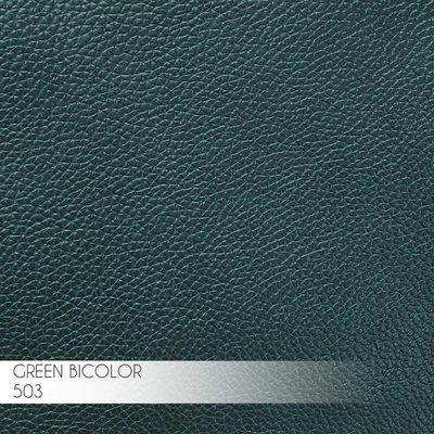 Poltrona do Papai Reclinável Giratória Armênia Glider Mecânico Verde Couro - Gran Belo