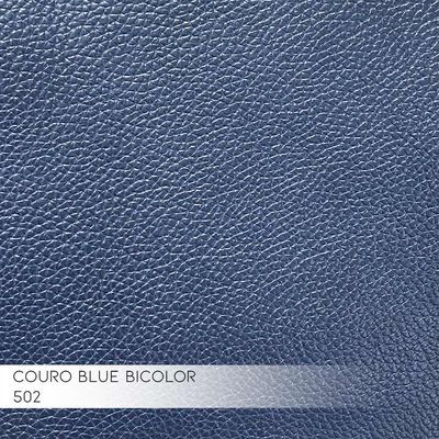 Poltrona do Papai Reclinável Elétrica Armênia Power Touch Couro Azul - Gran Belo