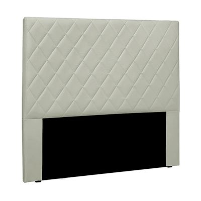 Cabeceira Decorativa King Size 1,95M Tàzio Veludo Prata - Gran Belo