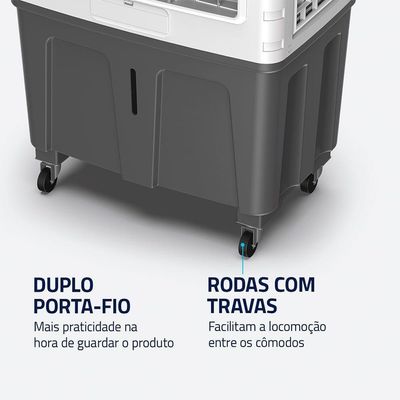 Climatizador Pro Mondial Branco/cinza 260W CL-65L 220V