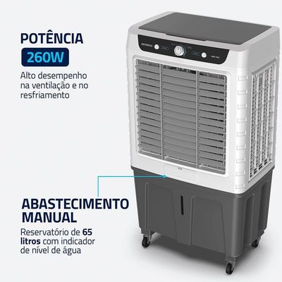 Climatizador Pro Mondial Branco/cinza 260W CL-65L 220V
