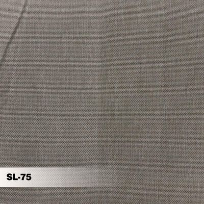 Sofá Decorativo 288cm com Almofadas Redondas Clarke Linho Bege - Gran Belo