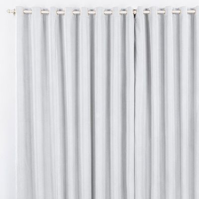 Cortina Duda 2,00m x 1,70m Metros Branca Tecido Oxford Para Sala ou Quarto