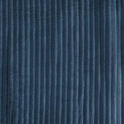 Cobertor Manta Moscou Casal Queen 2,40m x 2,20m Dupla Face Macio Premium - Azul
