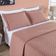 Kit Cobre Leito Espanha Casal King 03 Peças Micropercal 200 Fios Matelado White Line - Rosê