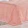 Kit Cobre Leito Colcha Dobby Queen 3 Peças Matelado 180 Fios - Goiaba