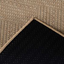 Tapete Passadeira Sisal 1,00m x 66cm Base Antiderrapante Para Corredor Cozinha Quarto Sala - Clean