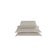 Kit Cobre Leito Colcha Dual King 3 Peças Matelado Dupla Face Liso - Areia