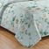 Kit Cobre Leito Colcha Daily Queen 3 Peças Dupla Face Estampado Floral - Floral 23 - 100% Poliéster