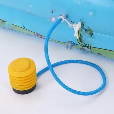 Bomba Inflador Desinflador Pé Mão Manual Encher Boias Piscina Sanfonada Colchão Bola Bote Inflável
