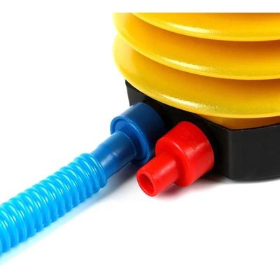 Bomba Inflador Desinflador Pé Mão Manual Encher Boias Piscina Sanfonada Colchão Bola Bote Inflável