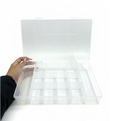Caixa Box Organizador 13 Divisorias Maleta Multiuso Estojo Pesca Micanga Costura Brinquedo Legos Joias Artesanato