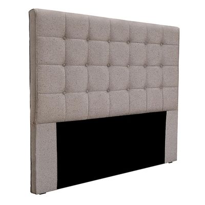 Cabeceira Decorativa Queen Size 1,60M Tropea Linho Areia - Gran Belo