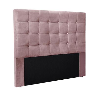 Cabeceira Decorativa Queen Size 1,60M Tropea Veludo Lilás - Gran Belo