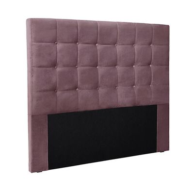 Cabeceira Decorativa Queen Size 1,60M Tropea Veludo Uva - Gran Belo