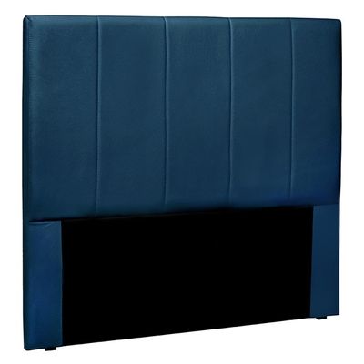 Cabeceira Decorativa Queen Size 1,60M Erza Veludo Azul Marinho - Gran Belo