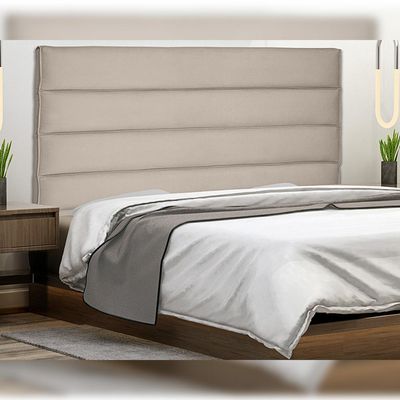 Cabeceira Decorativa 1,40M Guess Suede Bege - Gran Belo
