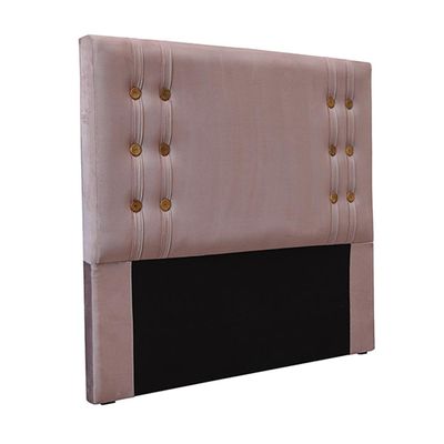 Cabeceira Decorativa Casal 1,40M Kors Veludo Lilás - Gran Belo
