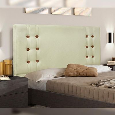 Cabeceira Decorativa Queen Size 1,60M Kors Linho Natural - Gran Belo
