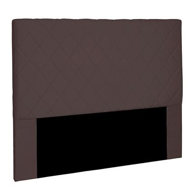 Cabeceira Decorativa 1,40M Baelon Suede Café - Gran Belo