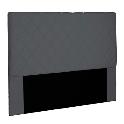 Cabeceira Decorativa King Size 1,95M Baelon Suede Cinza - Gran Belo