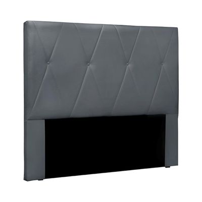 Cabeceira Decorativa King Size 1,95M Yves Veludo Cinza - Gran Belo