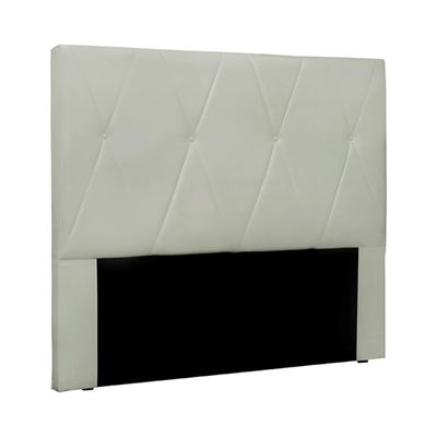 Cabeceira Decorativa King Size 1,95M Yves Veludo Prata - Gran Belo