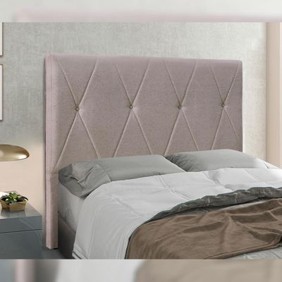 Cabeceira Decorativa King Size 1,95M Yves Linho Areia - Gran Belo
