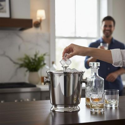 Balde Térmico Para Gelo St. James 1,7 L - Banho de Prata