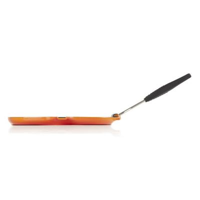 GRELHA QUADRADA LE CREUSET C/ ALÇA REMOVÍVEL LARANJA 20054000900400