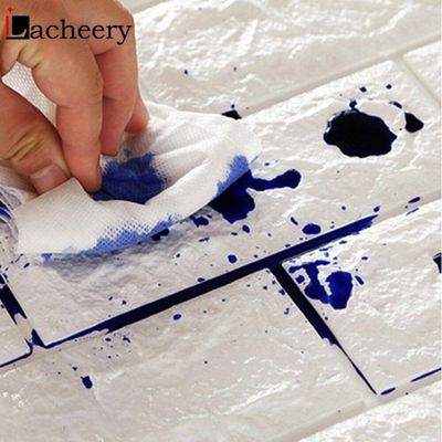 Papel Parede Painel 3d Tijolinho Branco Placa Auto Adesivo Revestimento Espuma 77x70cm Grande Autocolante Decoracao