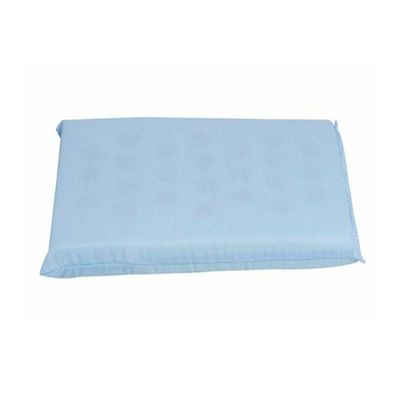 Travesseiro Bebê Espuma Liso Azul Com Furos Papi