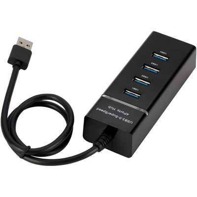 Hub Cabo Usb 3.0 Extensor Adaptador 4 Portas Hd Pen Drive - Expanda Conexões e Organize seu Espaço