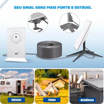 Cabo de Reposição Antena Starlink V2 Gen2 [10 Metros]