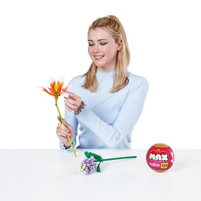 Blocos de Montar Max Premium Flowers - Lírio 232 pçs