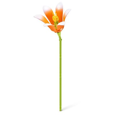 Blocos de Montar Max Premium Flowers - Lírio 232 pçs