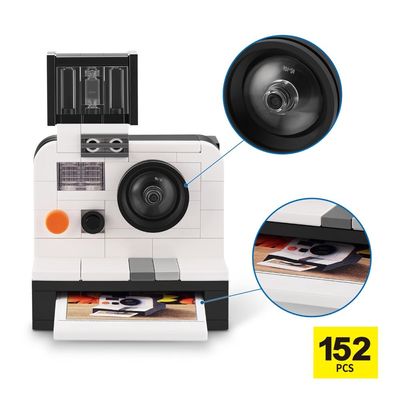 Blocos de Montar Max Premium Retrô - Polaroid 152 pçs