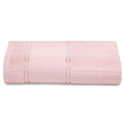 Kit c/ 3 Toalha Banho Dohler Artesanalle Pintura 70x140cm Rosa Antigo