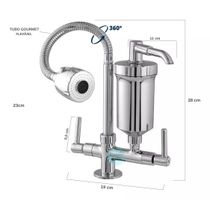 Torneira Metal Com Filtro Cozinha Gourmet Pia Mesa Bancada