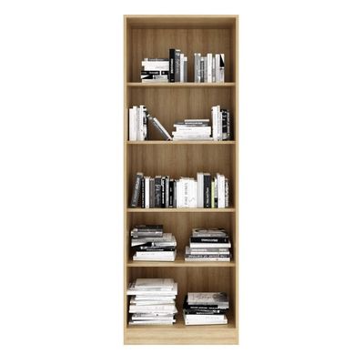 Kit 3 Armários para Escritório com Portas de Vidro ME4115 Amendoa