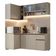 Armário De Cozinha Completa De Canto 265 Cm Suspenso Nice Madesa 03 Crema