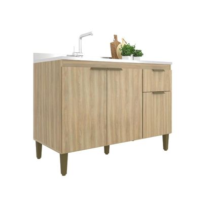 Balcão De Pia Iara Julia 120 Cm Dourado J Carvalho