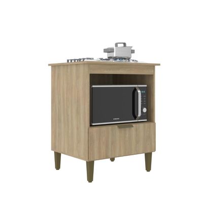 Balcão Cooktop Iara 4 Bocas Dourado J Carvalho