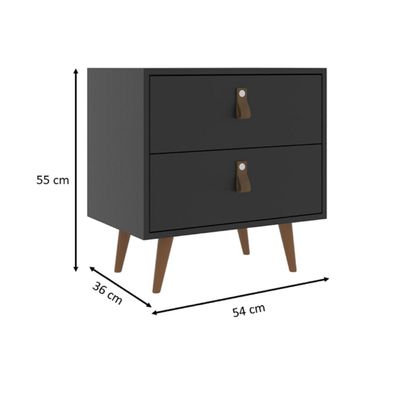 Mesa De Cabeceira Preto J Carvalho