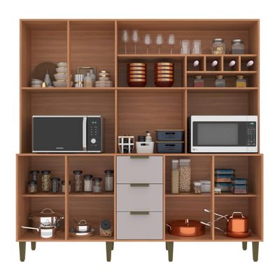 Kit Cozinha Emilia Freijo Fumê J Carvalho