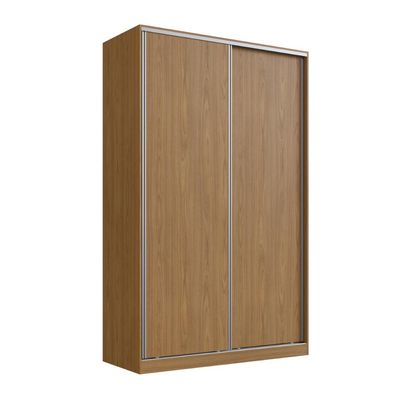 Guarda Roupa Solteiro 147x59,8x235cm 2 Portas 3 Gavetas Freijó Natural RC2004 Emovell