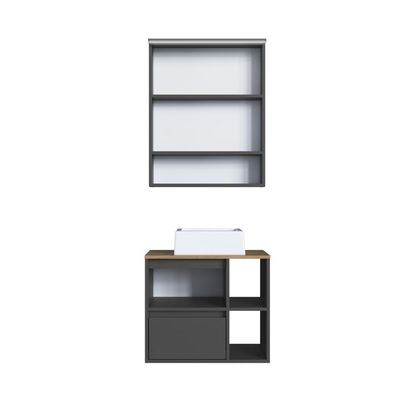 Conjunto para Banheiro Gabinete Suspenso 60cm com Cuba Espel